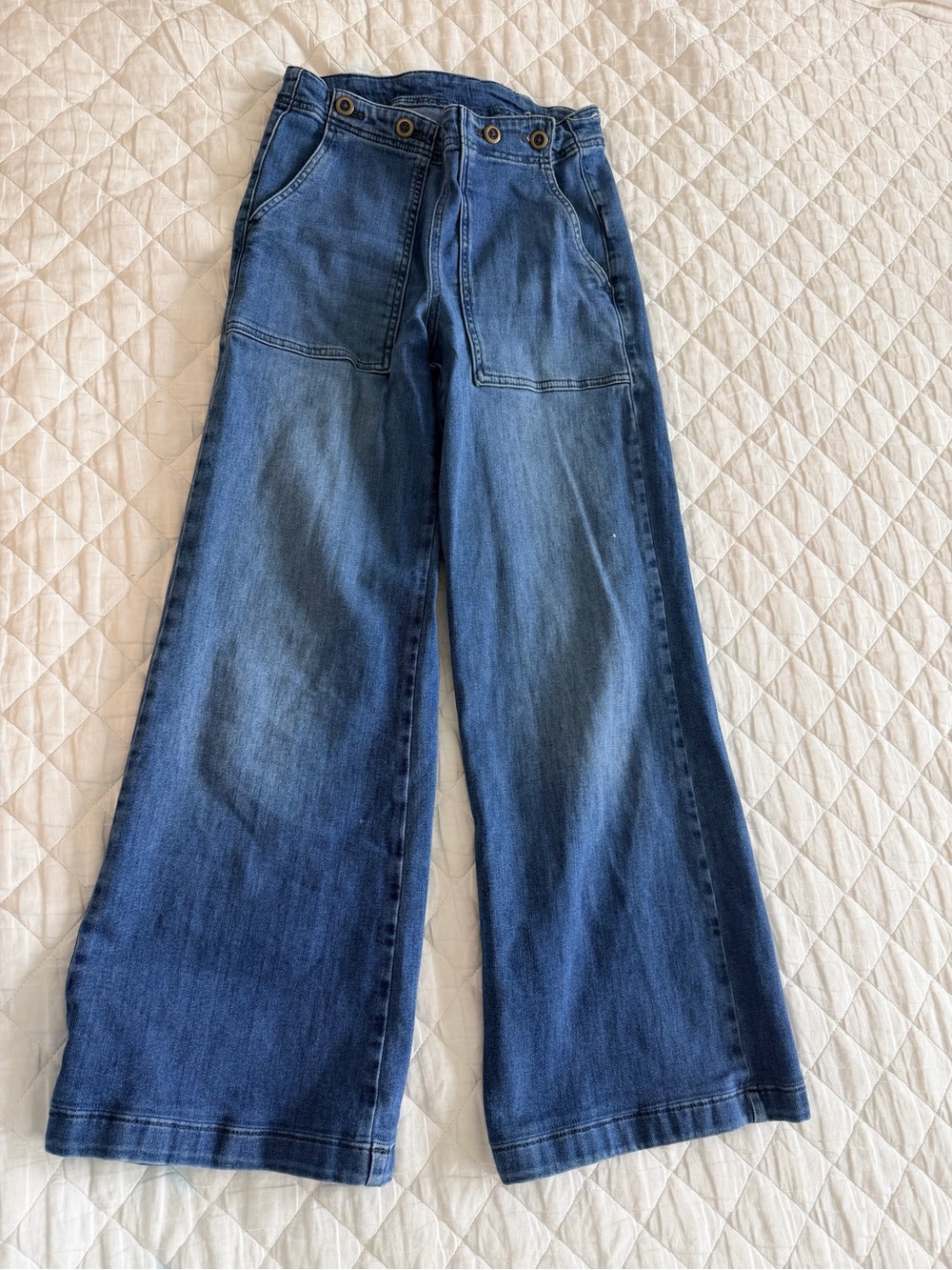 Anthropologie Wide Leg Jeans